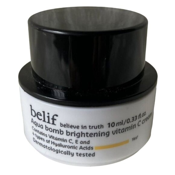 Belif Aqua Bomb Brightening Vitamin C Cream Travel Size 0.33oz 10mL - Picture 1 of 2